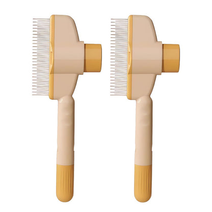 Aiitle Self-Cleaning Cat Dog Hair Remove Comb