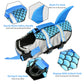 AIITLE Dog Life Vests, Adjustable Shark Dog Life Jacket with Rescue Handle | AIITLE