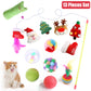 Aiitle Christmas Cat Toys Set