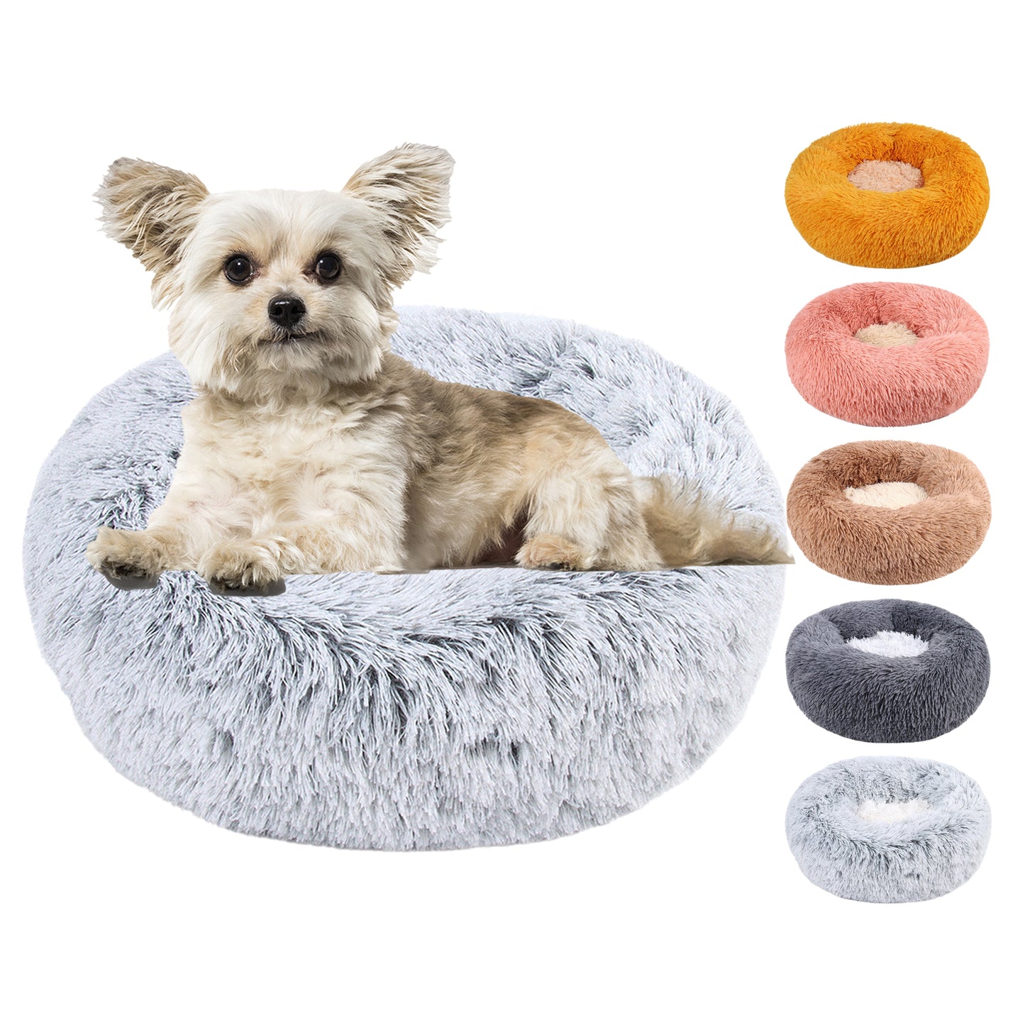 AIITLE high-quality dog or cat bed, furry, harmless and soft plush | AIITLE