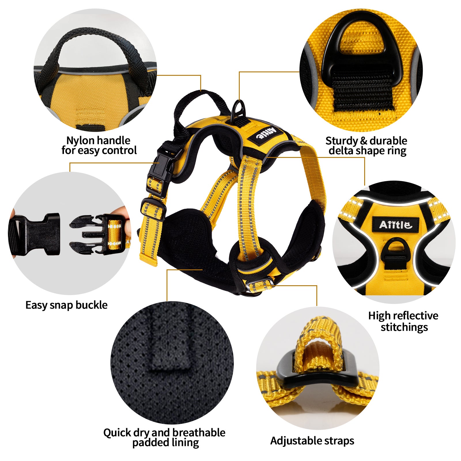 Julius k9 harness yellow online